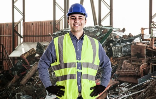 Garden debris removal in West London